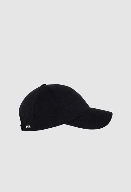Varsity Headwear Legacy Structured Linen Licorice Black