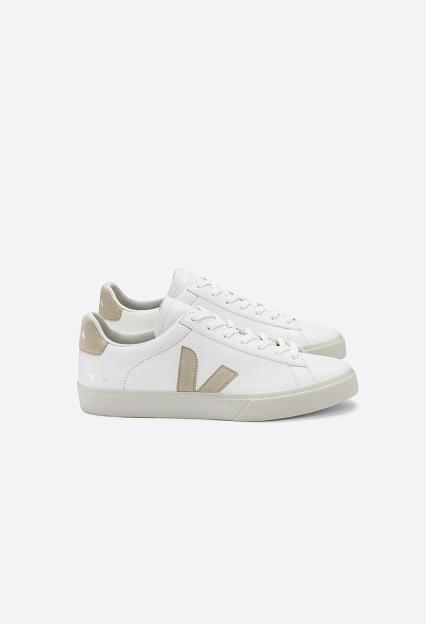 Veja Campo Chromefree Leather Extra White Almond
