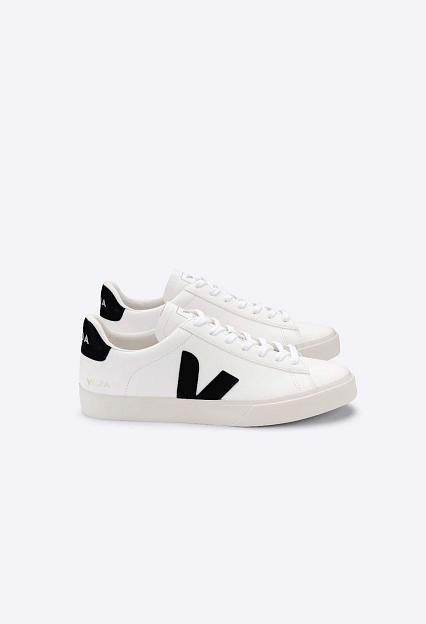 Veja Campo Chromefree Leather Extra White Black