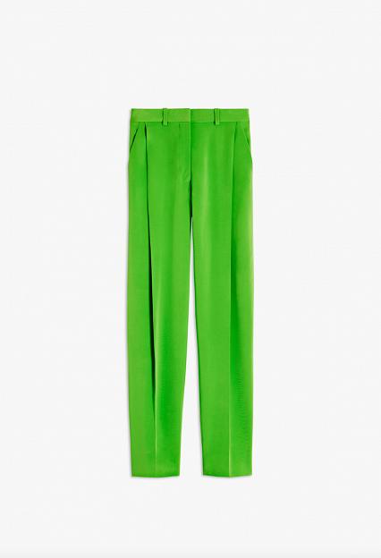 Victoria Beckham Tailored Slim Trouser Apple Green