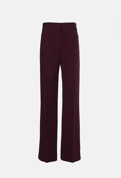Victoria Beckham Alina Trousers Port