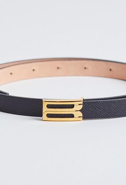 Victoria Beckham Micro Frame Belt Black