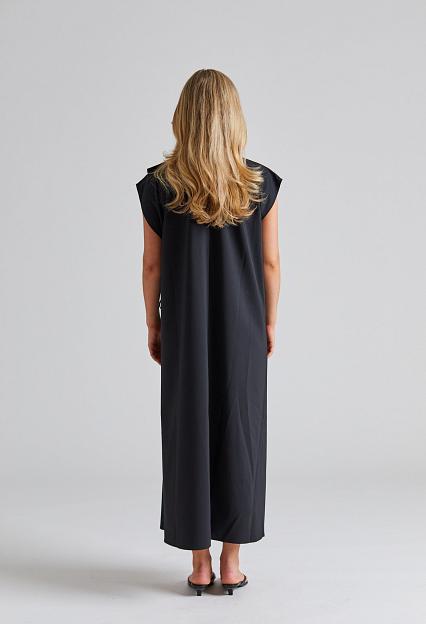 Viktoria Chan Gelene Constructed Dress Black