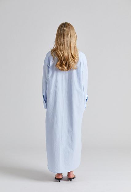 Viktoria Chan Kaz Shirt Dress Blue