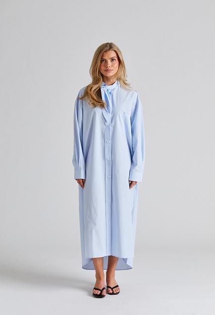 Viktoria Chan Kaz Shirt Dress Blue
