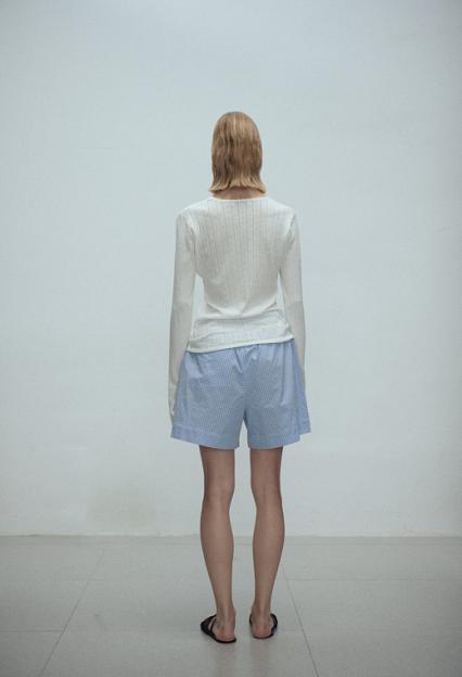 Viktoria Chan Kaz Basic Short Blue