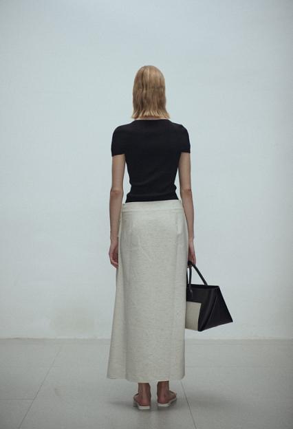 Viktoria Chan Amani Fitted Top Black