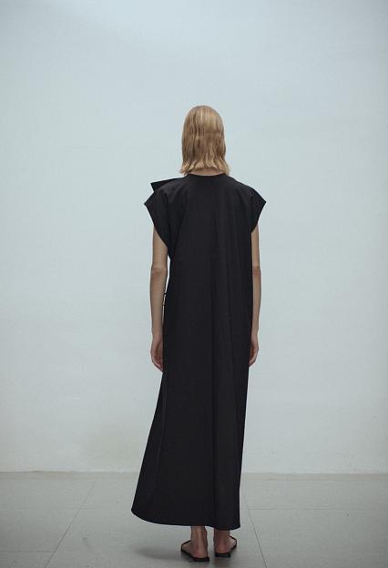 Viktoria Chan Gelene Constructed Dress Black