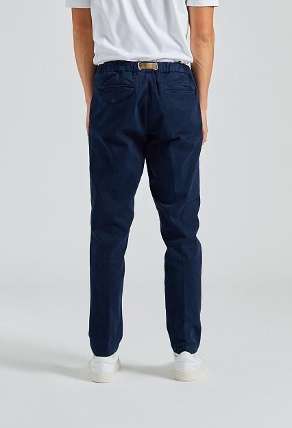 White Sand Greg Regular Fit Chino Navy