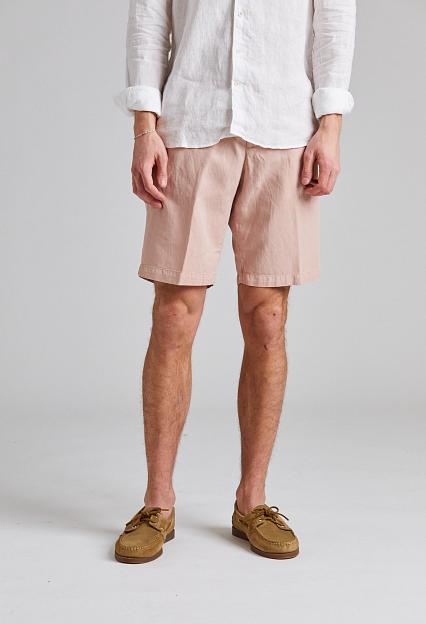 White Sand Robert Soft Lyocell Shorts Pink