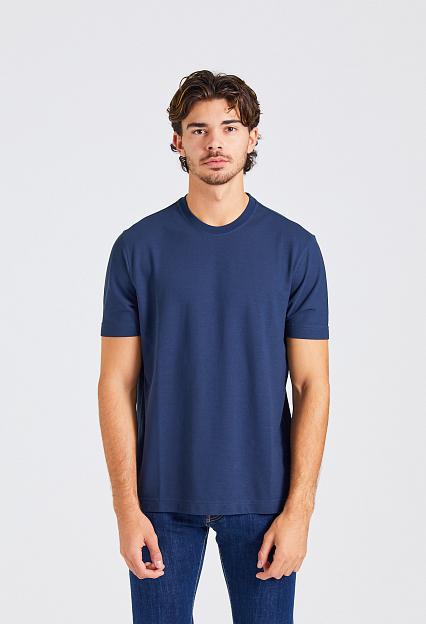 ZANONE T-Shirt MC Blue