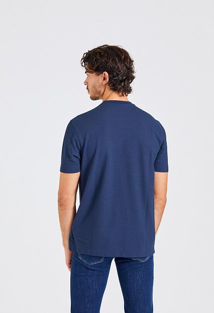 ZANONE T-Shirt MC Blue