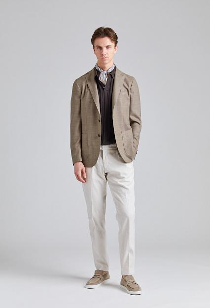 BOGLIOLI K-Jacket Wool Hopsack Beige