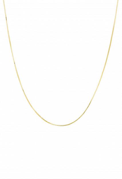 Box Chain 50cm Necklace Gold