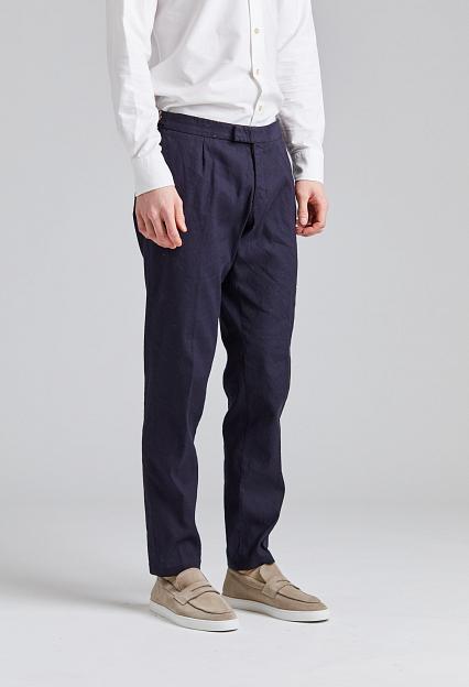 Onesto Pisa Pant Navy Cotton/Linnen