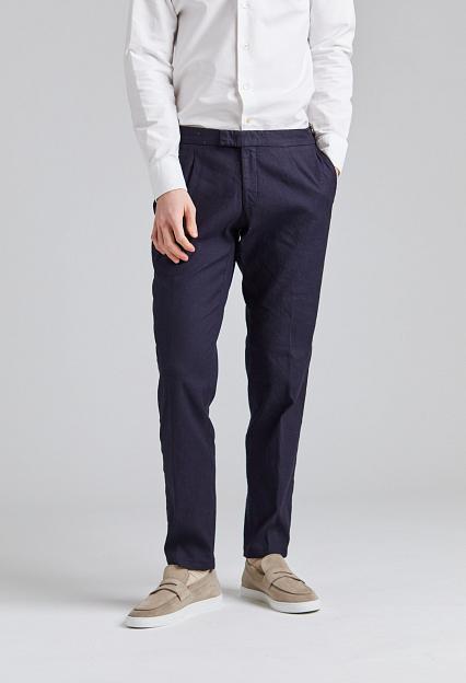Onesto Pisa Pant Navy Cotton/Linnen
