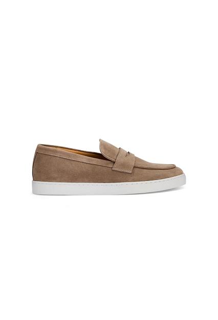 Fliteless Penny Sneaker Earth Suede