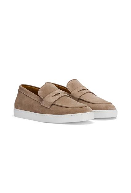 Fliteless Penny Sneaker Earth Suede
