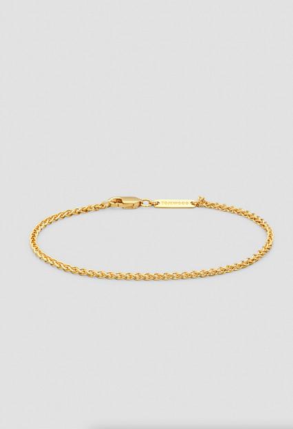 Tom Wood Spike Bracelet Gold