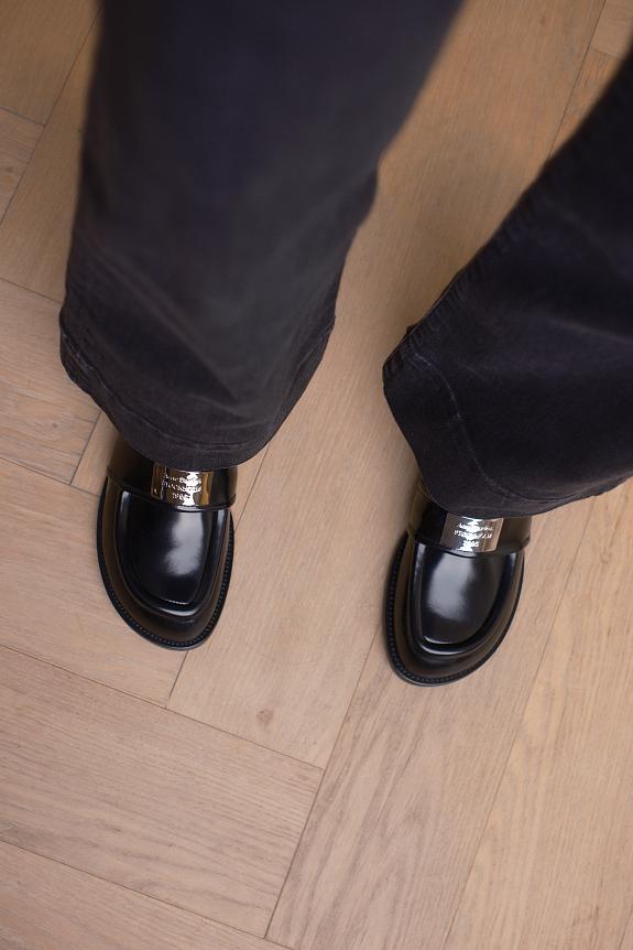 Acne Studios Leather Loafers FN-WN-SHOE000944 Black-7