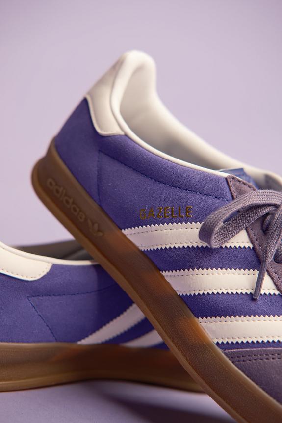 Adidas Gazelle Indoor W Purple/White-9