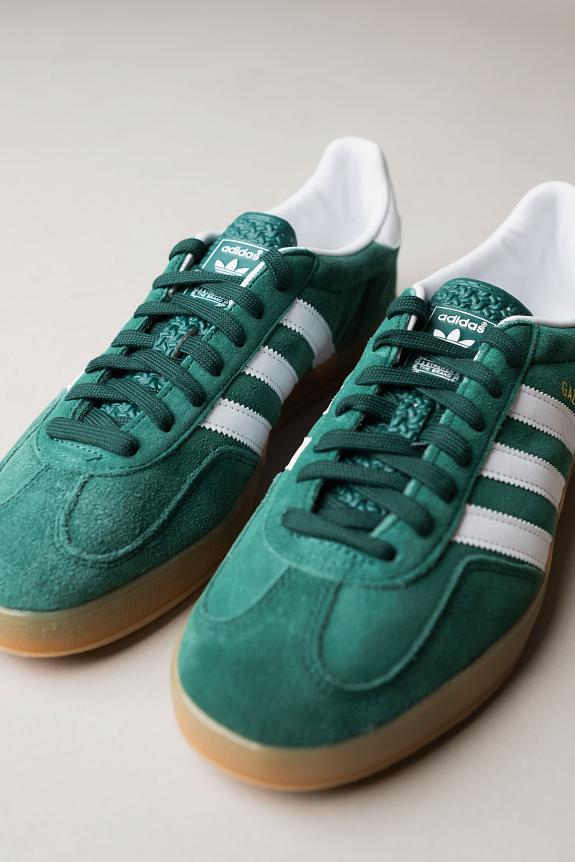 Adidas Gazelle Indoor Green/White-11