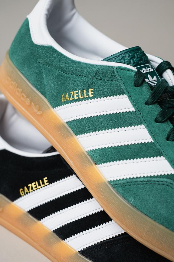 Adidas Gazelle Indoor Green/White-12