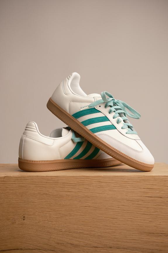 Adidas Samba OG Offwhite/Green-5