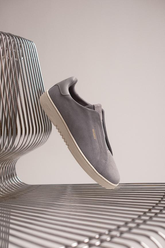 AXEL ARIGATO Dice Laceless Sneaker Dark Grey/White-5