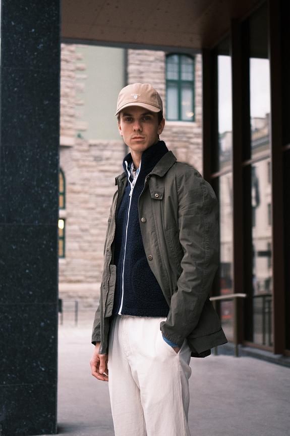 Barbour Ashby Casual Olive-8