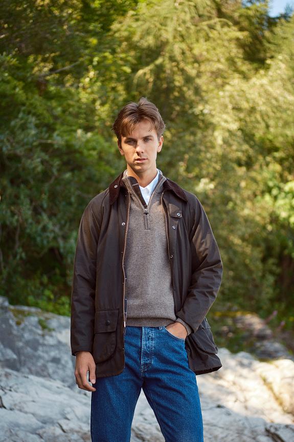 Barbour Classic Beaufort Wax Jacket Olive