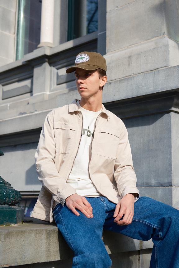 Barbour Glendale Overshirt Mist-6