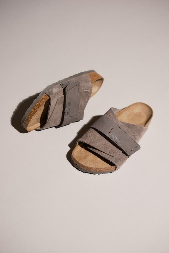 Birkenstock Kyoto Suede Concrete Grey-5