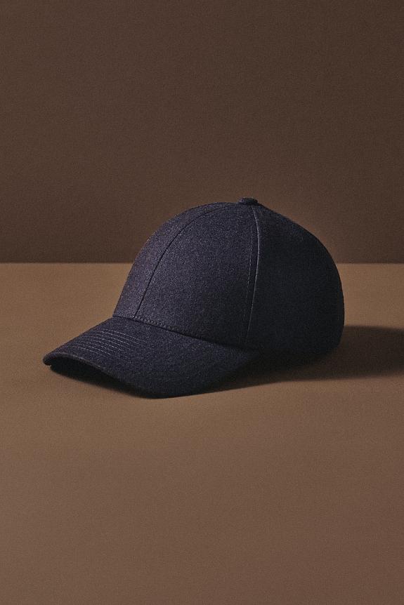 Varsity Headwear Legacy Structured Wool Tech Navy-4