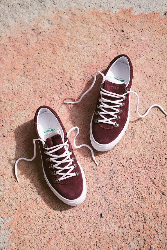 Diemme Marostica Low Platform Dark Cherry Suede-5