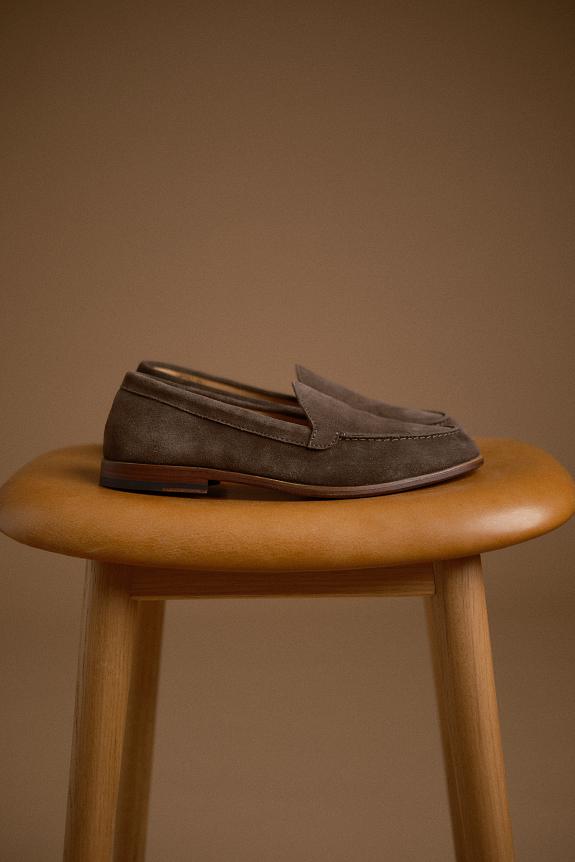 Drakes Drake's Summer Loafer Dark Brown-4