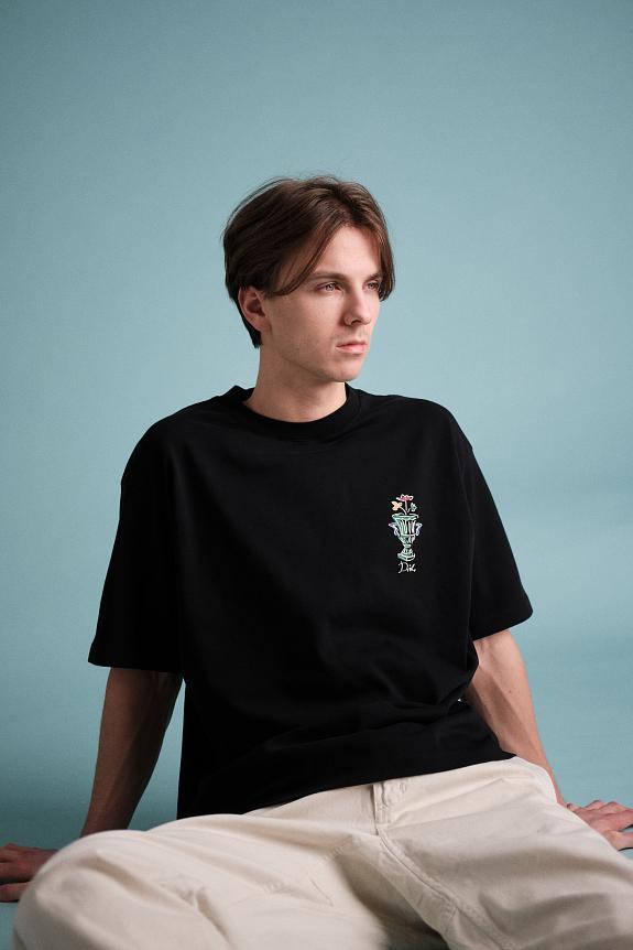 Drôle de Monsieur Le T-Shirt Vase Black-5
