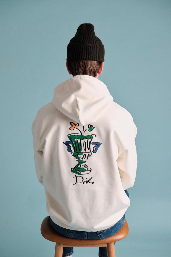 Drôle de Monsieur Le Hoodie Vase Cream-4