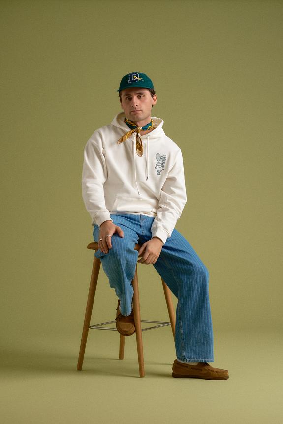 Drôle de Monsieur Le Hoodie Medicis Sport Off White-6