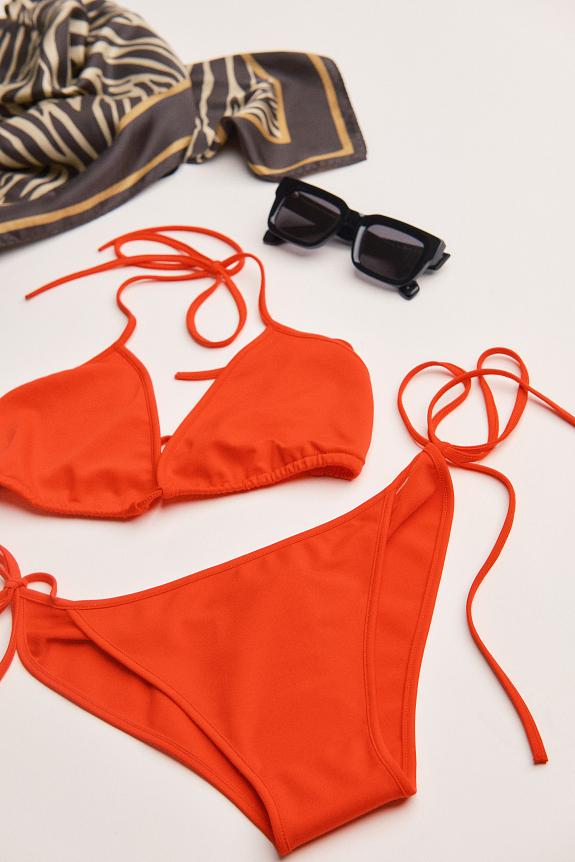 ENVELOPE1976 Sea Bikini Top Poppy Red-2