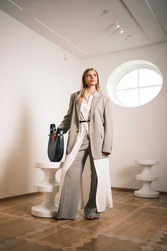 Filippa K Davina Blazer Sage Melange