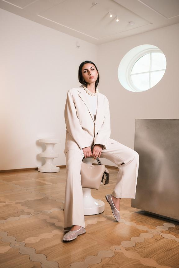 Filippa K Hutton Trouser Ivory