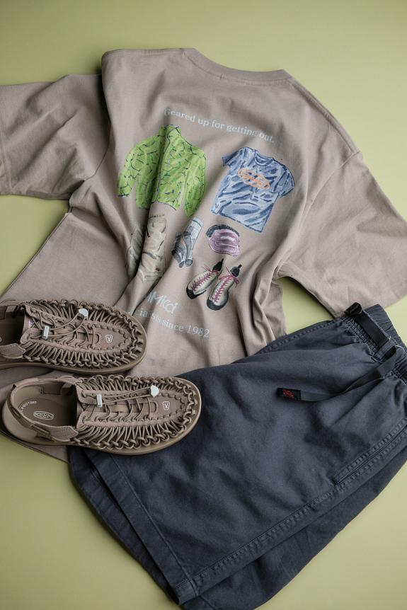 Gramicci Geared Up Tee Khaki-5