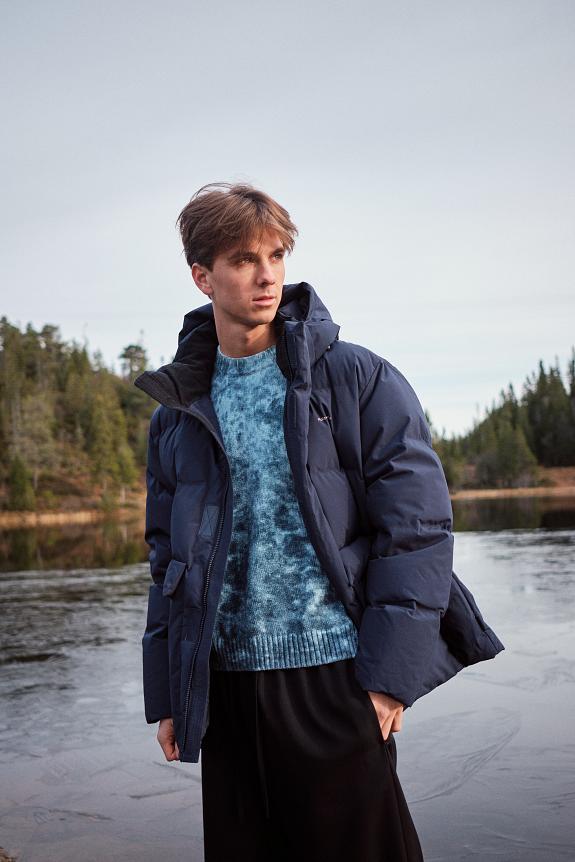 Holzweiler Dovre Down Jacket Dk Navy-7