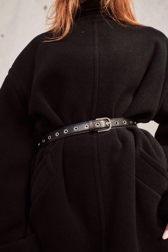 Toteme Eyelet Belt Black