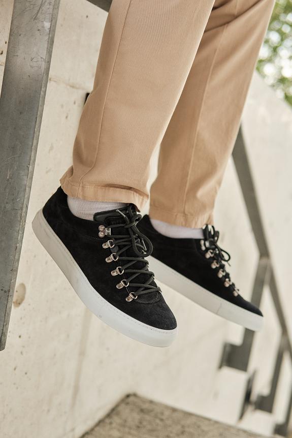 Diemme Marostica Low Black Suede Sneaker