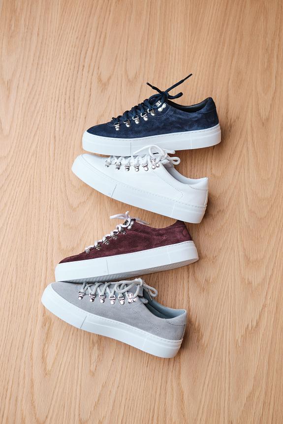Diemme Marostica Low Navy Suede Platform