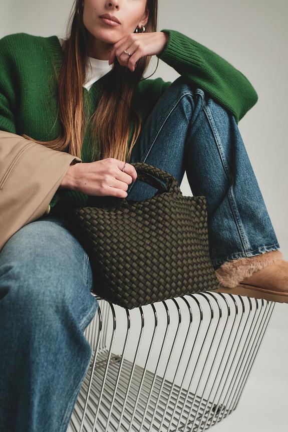 Naghedi St Barths Mini Tote Olive-5