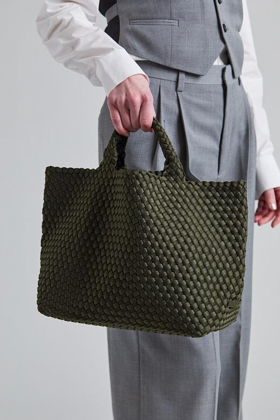Naghedi St Barths Medium Tote Olive
