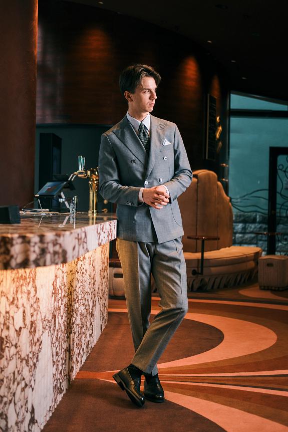 Onesto Vicenza Prato Suit Tropical Grey-16